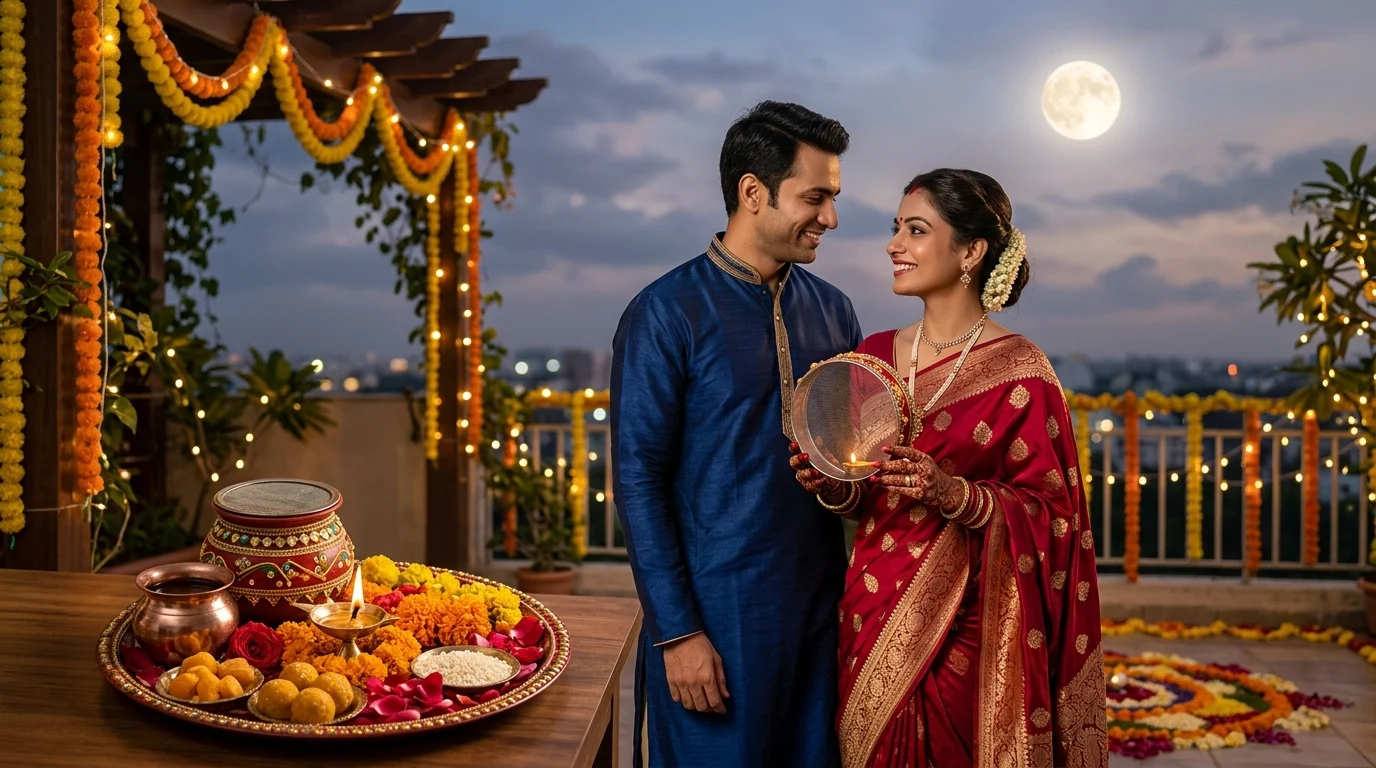 happy karwa chauth wishes